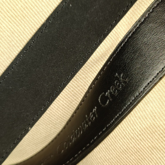 Coldwater Creek Adjustable Belt with  Unique Buckle Clip, Size L/XL - Picture 6 of 10